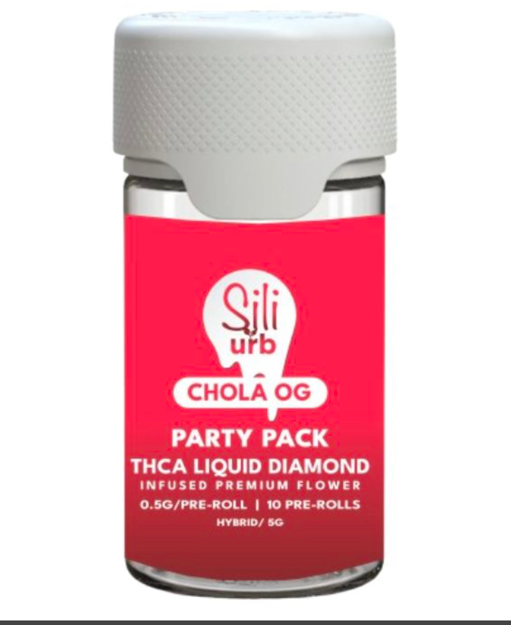 Sili Urb Liquid Diamond Infused THC-A Pre Rolls 5G